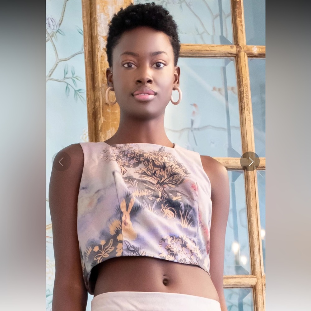 Eva Franco Lupita crop top